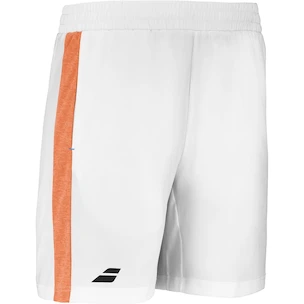 Dětské šortky Babolat  Play Short Boy White/Orange