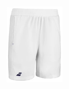 Dětské šortky Babolat  Play Short Boy White/White 10 - 12 let