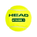 Dětské tenisové míče Head  Stage 1 Green 3B