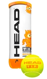 Dětské tenisové míče Head T.I.P. Orange (3 Pack)