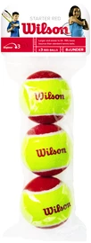 Dětské tenisové míče Wilson Starter Red (3 Pack)