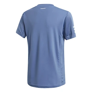 Dětské tričko adidas  B Club 3STR Tee Blue 128 cm