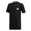 Dětské tričko adidas  B Escouade Tee Black 128 cm