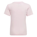 Dětské tričko adidas  Essentials 3-Stripes Clear Pink