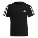 Dětské tričko adidas  Essentials 3-Stripes T-Shirt Black