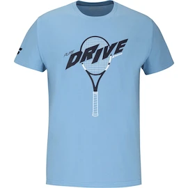 Dětské tričko Babolat Drive Cotton Tee Jr Drive Heritage Blue