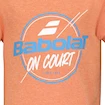 Dětské tričko Babolat  Exercise Graphic Tee Boy Vibrant Orange