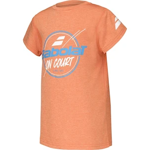 Dětské tričko Babolat  Exercise Graphic Tee Boy Vibrant Orange