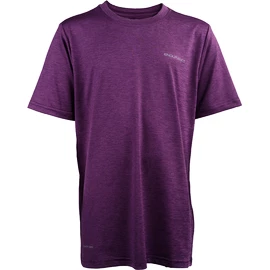 Dětské tričko Endurance Parbin Unisex Melange SS Tee Purple