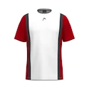 Dětské tričko Head  CLUB 25 Tech T-Shirt Boys Red/White