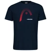 Dětské tričko Head  Club Carl T-Shirt Junior Dark Blue