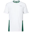 Dětské tričko Head  Club Tech White/Green 128 cm
