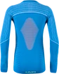 Dětské tričko UYN  Visyon UW Shirt LS Cyan Blue