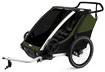 Dětský vozík Thule Chariot Cab Aluminum/Cypress Green