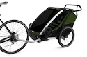 Dětský vozík Thule Chariot Cab Aluminum/Cypress Green