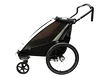 Dětský vozík Thule Chariot Lite double Aluminum/Agave