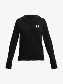 Dívčí mikina Under Armour Rival Fleece LU FZ Hoodie-BLK