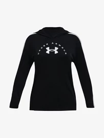 Dívčí mikina Under Armour Tech Graphic LS Hoodie-BLK