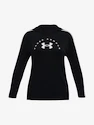 Dívčí mikina Under Armour  Tech Graphic LS Hoodie-BLK L