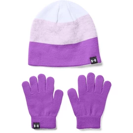 Dívčí rukavice Under Armour Beanie Glove Combo purple