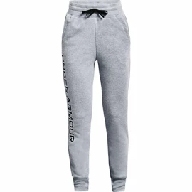 Dívčí tepláky Under Armour  Rival Fleece Joggers Grey