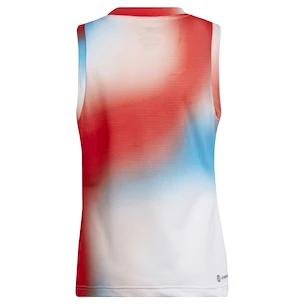 Dívčí tílko adidas  Match Tank White/Red