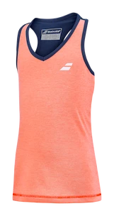 Dívčí tílko Babolat  Play Tank Top Fluo Strike 12 - 14 let