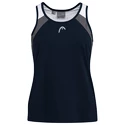 Dívčí tílko Head  Club 22 Tank Top Girls Dark Blue