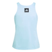 Dívčí tričko adidas  Girls Match Tank Aqua 140 cm