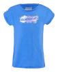 Dívčí tričko Babolat  Exercise Cotton Tee Girl French Blue 6 - 8 let