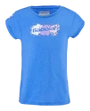 Dívčí tričko Babolat  Exercise Cotton Tee Girl French Blue 6 - 8 let