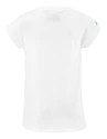 Dívčí tričko Babolat  Exercise Cotton Tee Girl White