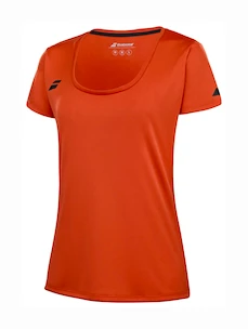 Dívčí tričko Babolat  Play Cap Sleeve Top Girl Fiesta Red