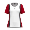 Dívčí tričko Head  CLUB 25 Tech T-Shirt Girls Red/White