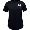 Dívčí tričko Under Armour HeatGear SS Black