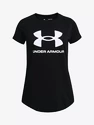 Dívčí tričko Under Armour  Live Sportstyle Graphic SS-BLK