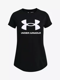 Dívčí tričko Under Armour Live Sportstyle Graphic SS-BLK