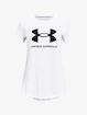 Dívčí tričko Under Armour  SPORTSTYLE LOGO SS-WHT L