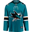 Dres Fanatics Breakaway Jersey NHL San Jose Sharks domácí