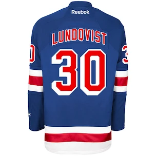 Dres Reebok Premier Jersey NHL New York Rangers Henrik Lundqvist 30