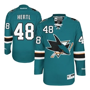 Dres Reebok Premier Jersey NHL San Jose Sharks Tomáš Hertl 48