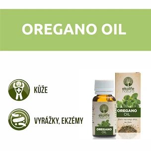 Ekolife Natura Oil of Origanum (Esenciální olej z Oregána) 10 ml