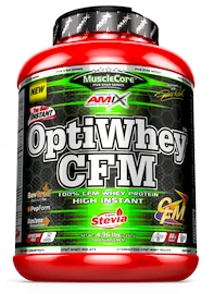 EXP Amix Nutrition MuscleCore OptiWhey CFM Instant Protein 2250 g jahoda - jogurt