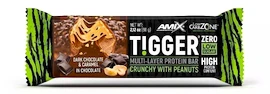 EXP Amix Nutrition Tigger Zero Bar 60 g hořká čokoláda - karamel