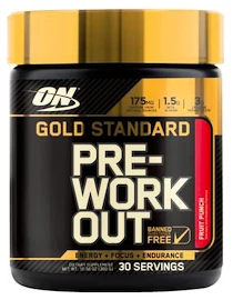 EXP Optimum Nutrition Gold Standard Pre-Workout 330 g ovocný punč