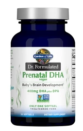 Garden of Life Dr. Formulated Prenatal DHA Vegan 30 kapslí