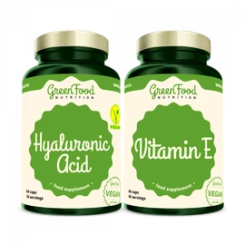 GreenFood Hyaluronic Acid 60 caps + Vitamin E 60 caps