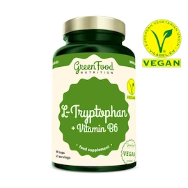 GreenFood L-Tryptophan + Vitamin B6 90 caps