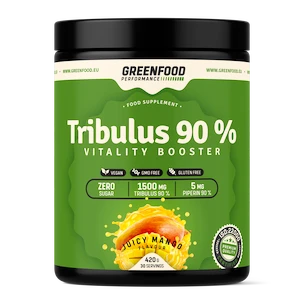 GreenFood Performance Tribulus 90% 420 g mandarinka