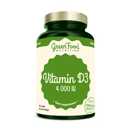 GreenFood Vitamin D3 4000IU 90 caps